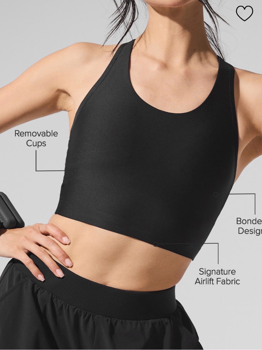 Alo Airlift Super Sleek Tank Bra